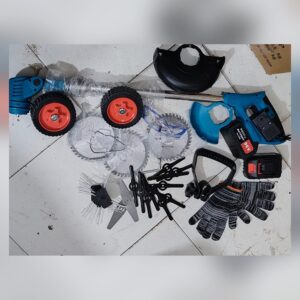 cordless brush cutter with wheels