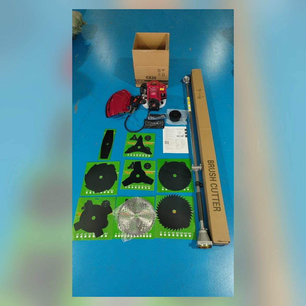 sidepack brush cutter 9 blades